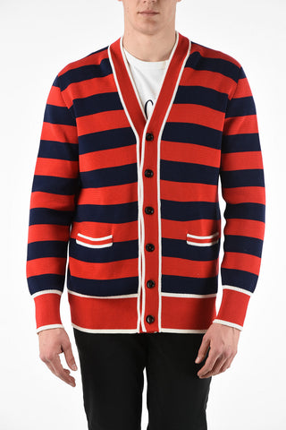 cardigan awning striped bicolore