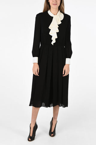 cascade collar Flared Jumpsuit