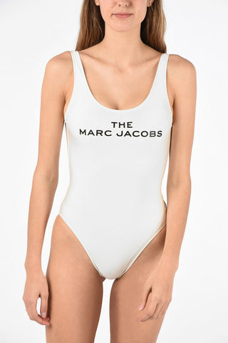 THE MARC JACOBS Logo Print Swimsuit