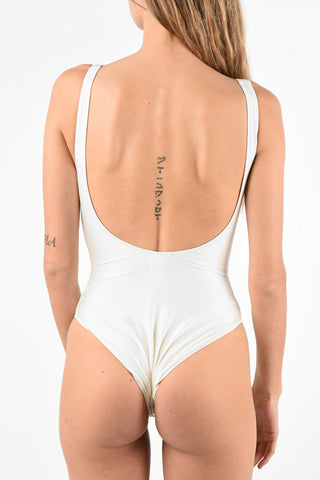 THE MARC JACOBS Logo Print Swimsuit