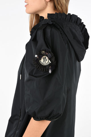 SIMONE ROCHA 4 GENIUS ruffled hooded outerwear