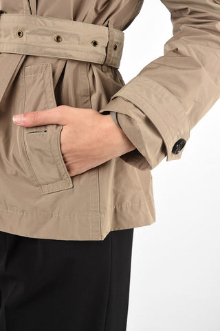 double breasted Chesterfield coat with Belt