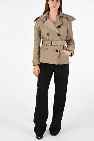 double breasted Chesterfield coat with Belt