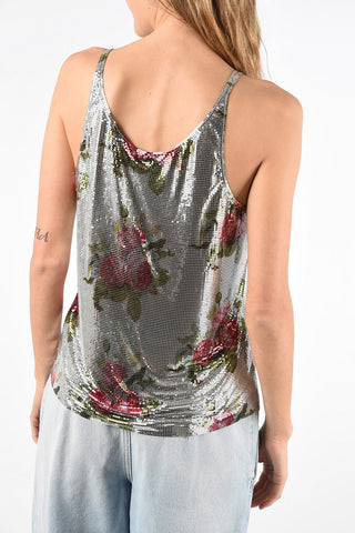 Roses-print top