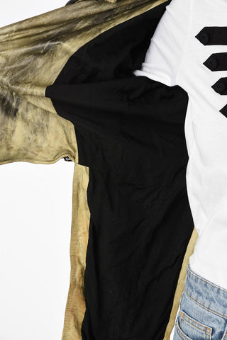 leather biker jacket