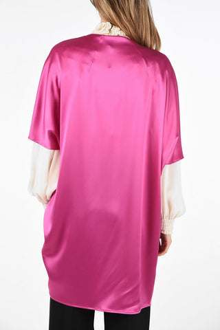 Satin Oversize Blazer