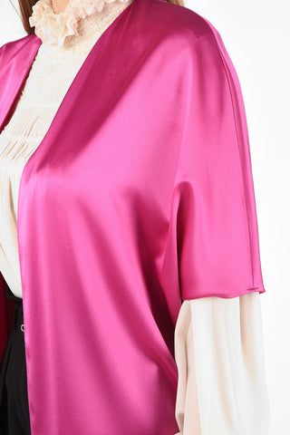 Satin Oversize Blazer