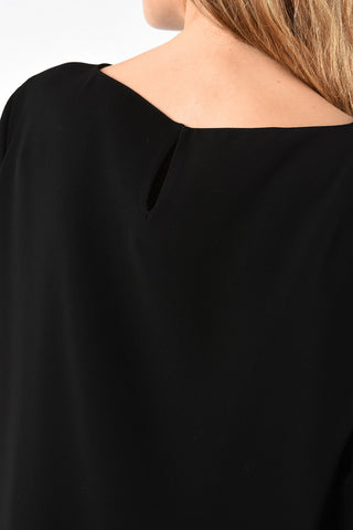 GIORGIO ARMANI Short Sleeve dress with Draped