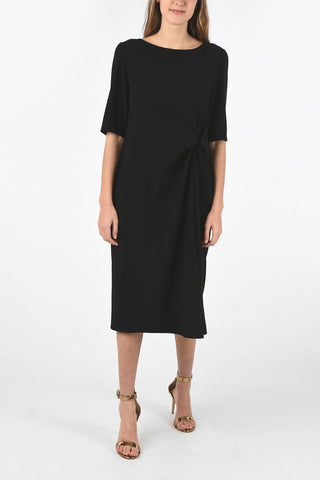 GIORGIO ARMANI Short Sleeve dress with Draped