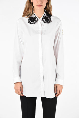 GENIUS SIMONE ROCHA 4 shirt with Lace Collar