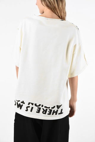 OTB MM6 v-neck Short Sleeve sweatshirt