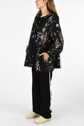 GENIUS SIMONE ROCHA 4 giubbotto con cappuccio stampa floreale
