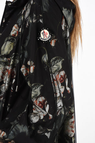 GENIUS SIMONE ROCHA 4 giubbotto con cappuccio stampa floreale