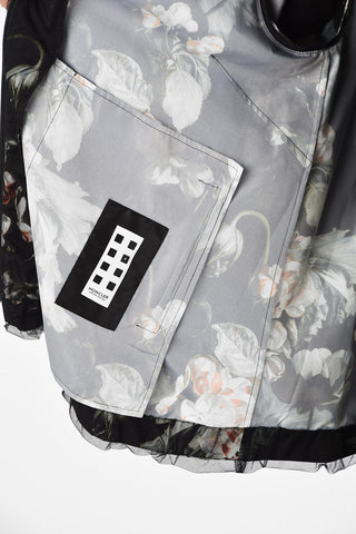 GENIUS SIMONE ROCHA 4 giubbotto con cappuccio stampa floreale