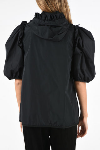 SIMONE ROCHA 4 GENIUS ruffled hooded outerwear