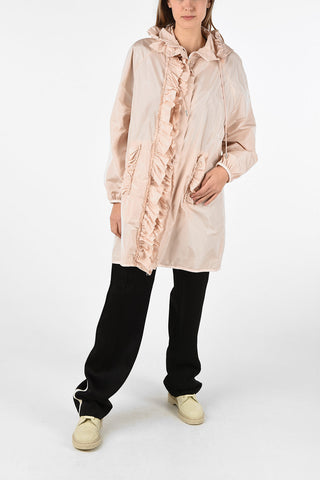 SIMONE ROCHA 4 GENIUS ruffled hooded outerwear