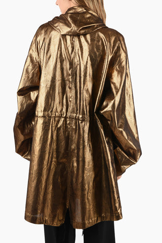 Lurex Oversize hooded REILLY outerwear