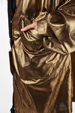 Lurex Oversize hooded REILLY outerwear
