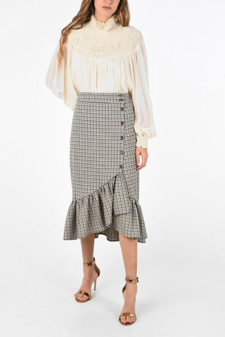 check SILVA Wrap skirt