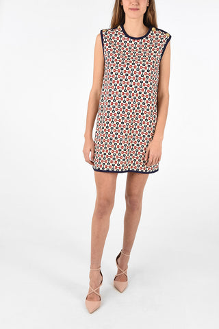 mini dress with Golden Buttons