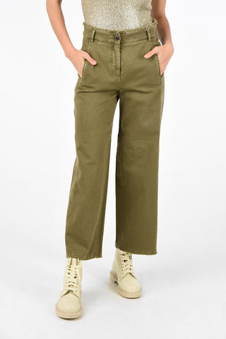 wide jeans DESSIE ad Orlo Sfrangiato
