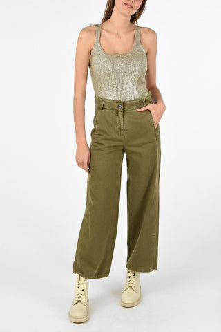 wide jeans DESSIE ad Orlo Sfrangiato