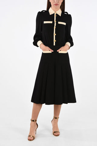 maxi shirtdress with Golden Dress