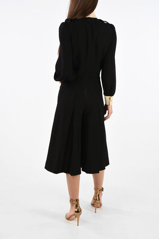 maxi shirtdress with Golden Dress