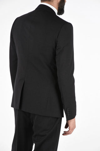 center vent 3 piece waistcoat MARTINI suit drop 7R