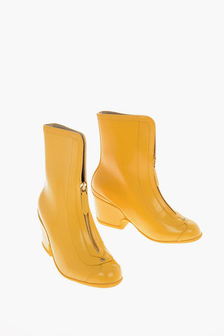 7cm Rubber Boots with Zip