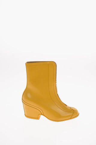 7cm Rubber Boots with Zip