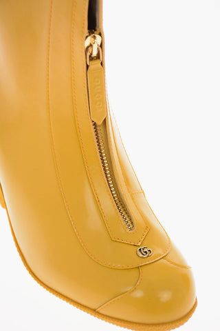 7cm Rubber Boots with Zip