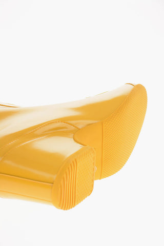 7cm Rubber Boots with Zip