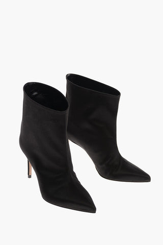 Satin ALEXLOW Pull On Booties 9cm
