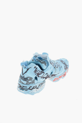 REEBOK Fabric GRAFFITI PUMP FURY Sneakers