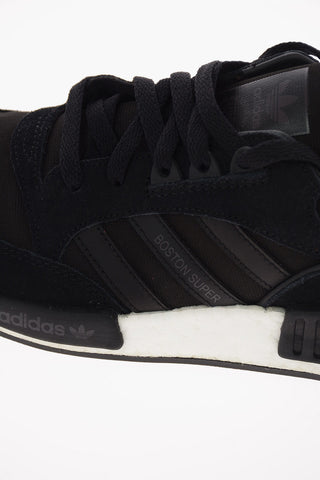 Suede Leather and Fabric BOSTONSUPERxR1 Sneakers