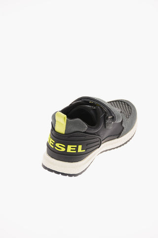 Sneaker SN RUNNER 01 LC CH in Pelle e Tessuto