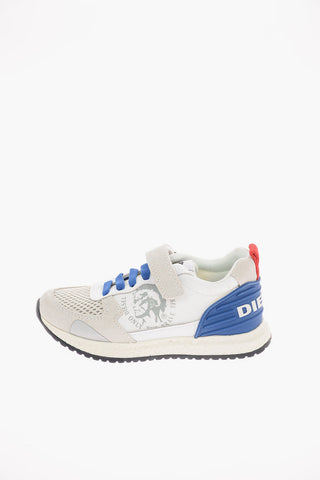 Suede Leather and Fabric BRAVE RUNNER SN RUNNER 01 LC CH Sneaker