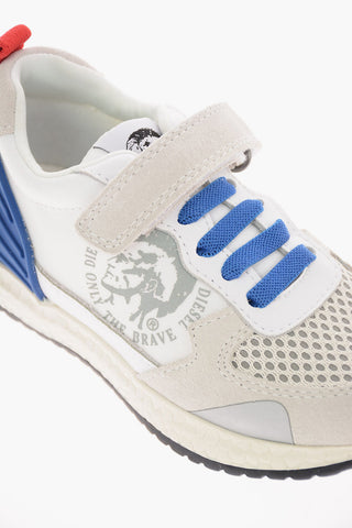 Suede Leather and Fabric BRAVE RUNNER SN RUNNER 01 LC CH Sneaker