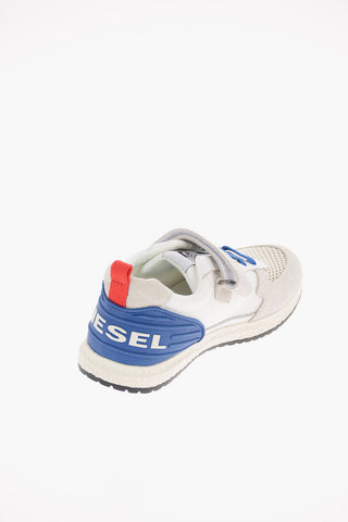 Suede Leather and Fabric SN RUNNER 01 LC YO Sneaker