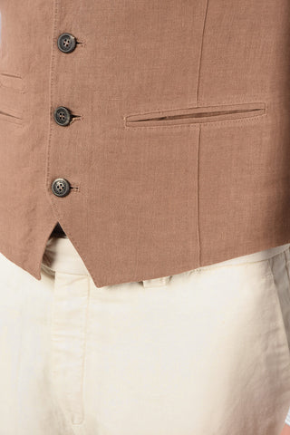 Gilet in Lino