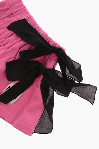 Cotton Skirt with Bow