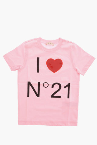 Logo Print Crewneck T-Shirt