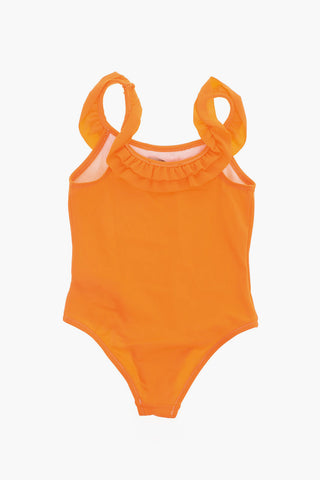 Costume Intero con Stampa Logo