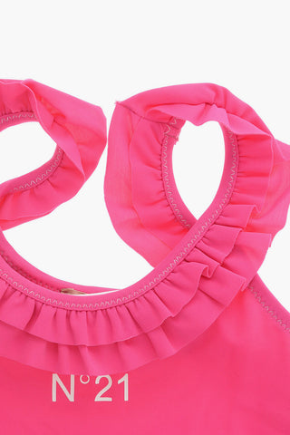 Costume Intero con Stampa Logo