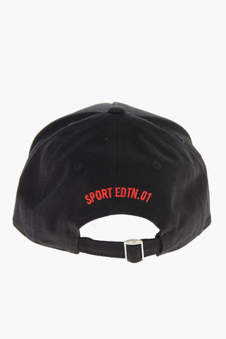 Logo Print Baseball Cap