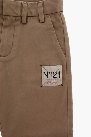 Cotton Blend Pants