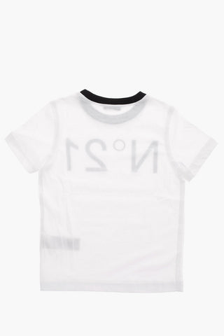 T-Shirt Girocollo in Cotone
