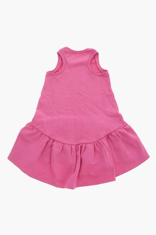 Vestito Senza Manica in Cotone