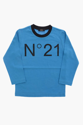 T-Shirt Girocollo in Cotone